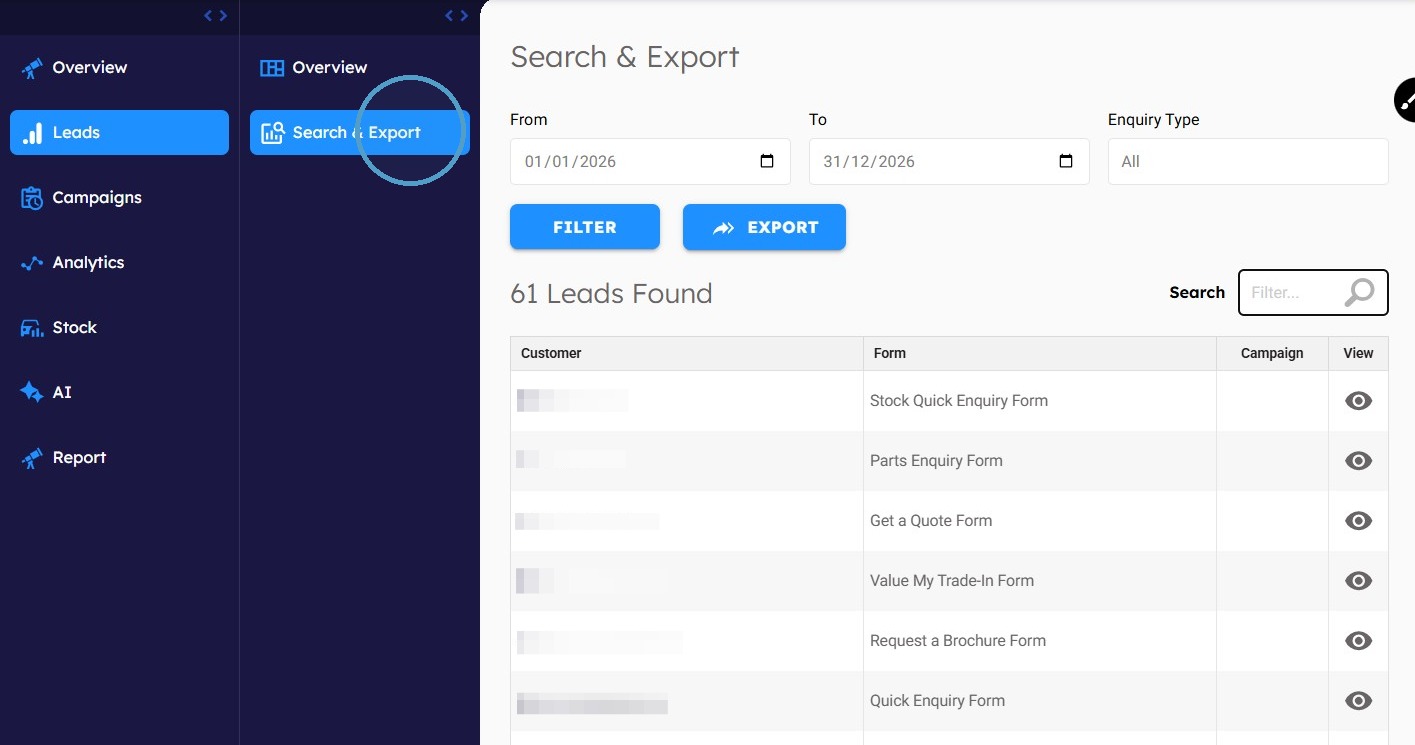 How To View And Export Dealership Leads - Step 8.jpeg